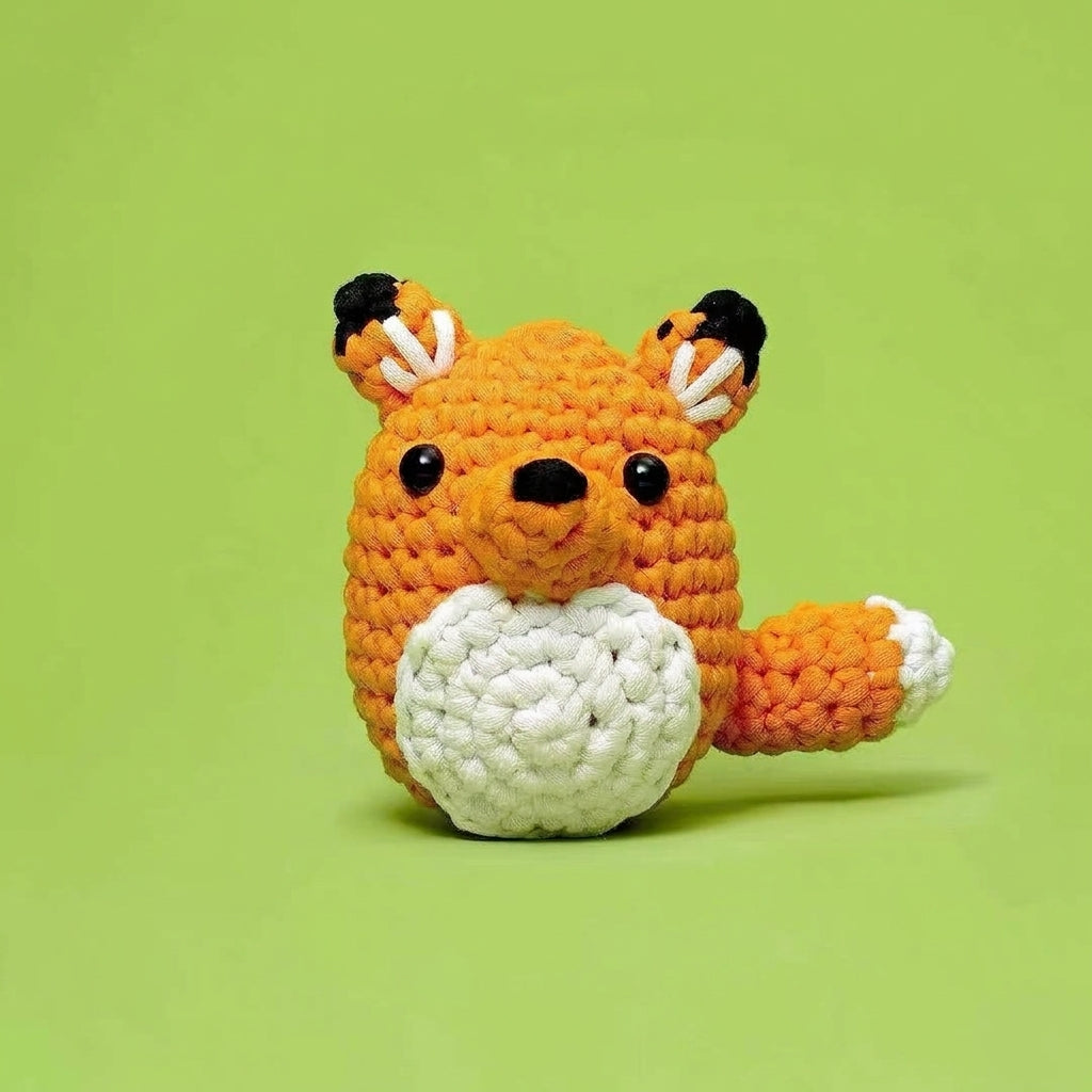 Zestaw do Szydełkowania Lisek – DIY Amigurumi dla Początkujących