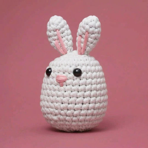 Zestaw do Szydełkowania Króliczek – Premium DIY Amigurumi