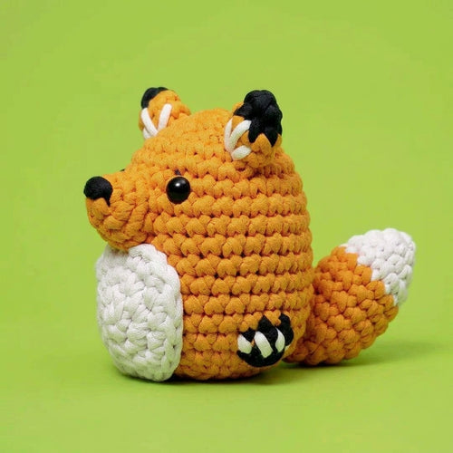 Zestaw do Szydełkowania Lisek – DIY Amigurumi dla Początkujących